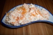 Рецепт. Салат из моркови с творогом