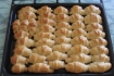 Рецепт. Рогалики с повидлом (творожные)