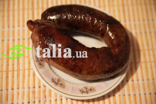 Рецепт. Кровяная колбаса (кровянка) Рецепт. Кровяная колбаса (кровянка)