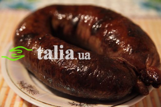 Рецепт. Кровяная колбаса (кровянка) Рецепт. Кровяная колбаса (кровянка)