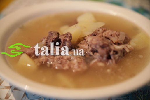 Рецепт. Шурпа из свинины Рецепт. Шурпа из свинины
