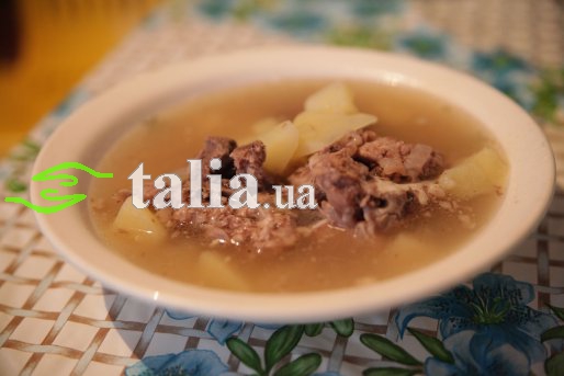 Рецепт. Шурпа из свинины Рецепт. Шурпа из свинины
