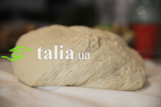 Рецепт. Дрожжевое тесто несладкое (для пампушек и хлеба)