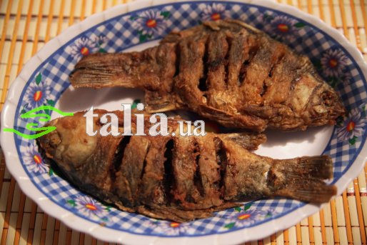 Рецепт. Жареная рыба (караси) Рецепт. Жареная рыба (караси)