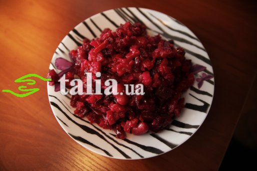 Рецепт. Винегрет