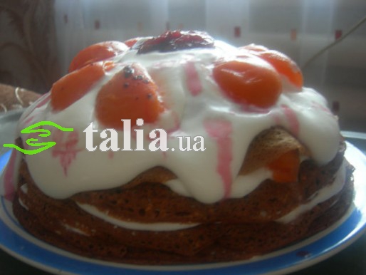 Рецепт. Шоколадные блинчики с коньяком