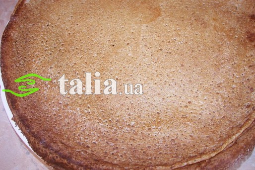 Рецепт. Блинчики с бананом на молоке