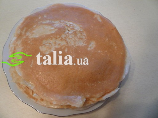 Рецепт. Бездрожжевые блины на кефире