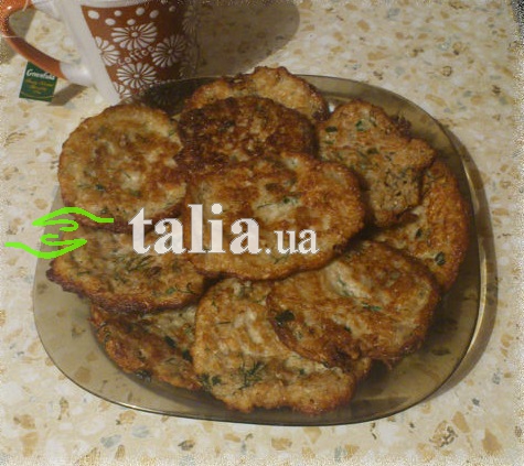 Рецепт. Овсяные блинчики с зеленью