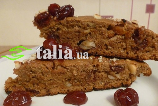 Рецепт. Постная коврижка на чайной заварке