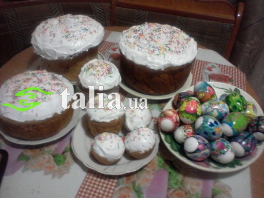 Рецепт. Белковая глазурь для кулича