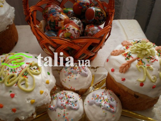 Рецепт. Куличи на пасху с апельсиновой цедрой