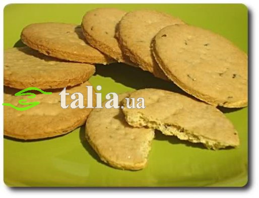 Рецепт. Галетное печенье