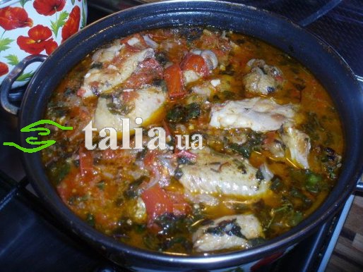 Рецепт. Чахохбили из курицы по грузински