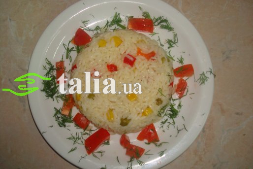 Рецепт. Ризотто с овощами