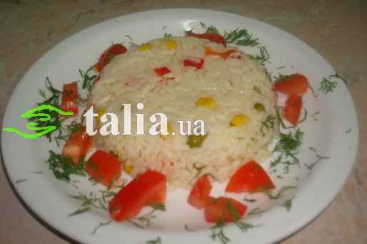 Рецепт. Ризотто с овощами