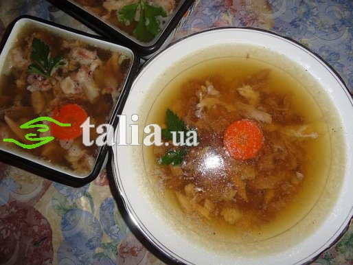 Рецепт. Холодец из курицы (холодец из петуха) Рецепт. Холодец из курицы (холодец из петуха)
