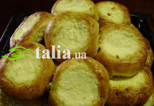 Рецепт. Ватрушки с творогом на молоке