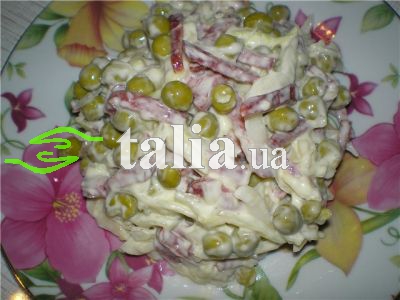 Рецепт. Салат ''Днестр''