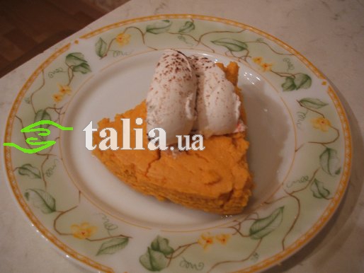 Рецепт. Творожная запеканка из тыквы