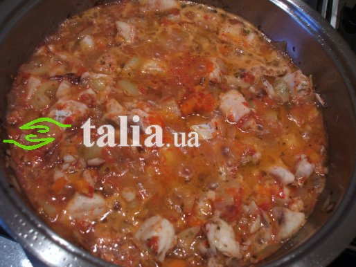 Рецепт. Рыба с овощами Рецепт. Рыба с овощами
