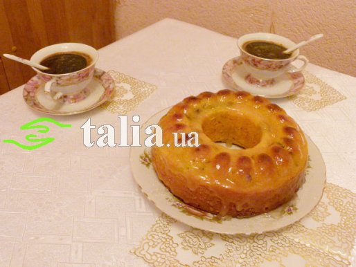 Рецепт. Творожный кекс с медом