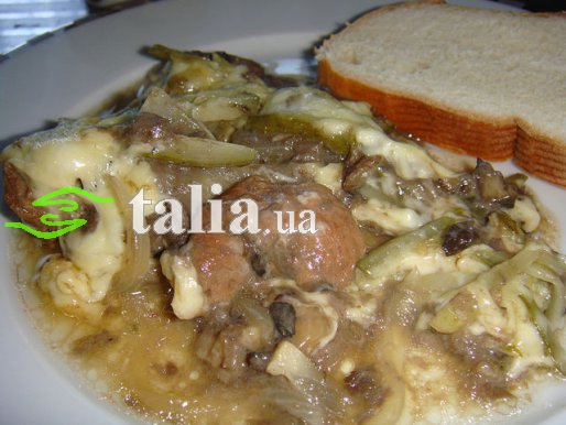 Рецепт. Говядина в духовке с грибами и овощами Рецепт. Говядина в духовке с грибами и овощами