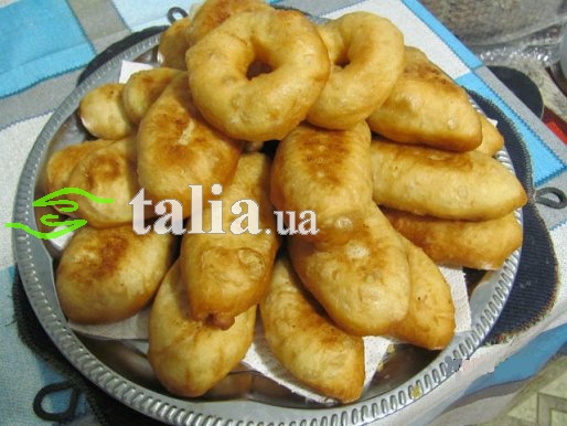 Рецепт. Пирожки с горохом жареные