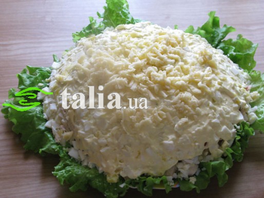 Рецепт. Салат с яблоками