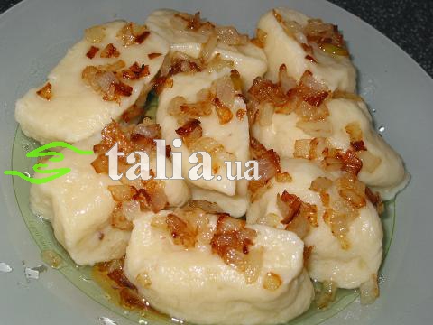 Рецепт. Галушки из картофеля (клецки)