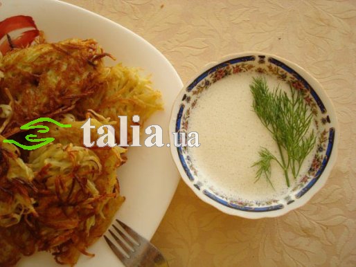 Рецепт. Белый соус на молоке для картошки