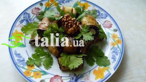Рецепт. Баклажаны по грузински с орехами Рецепт. Баклажаны по грузински с орехами