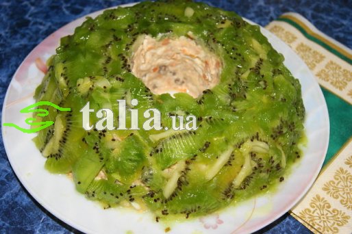 Рецепт. Салат ''Малахитовое кольцо''