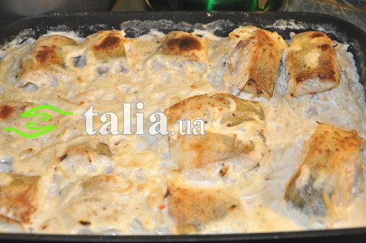 Рецепт. Пеленгас в духовке запеченный