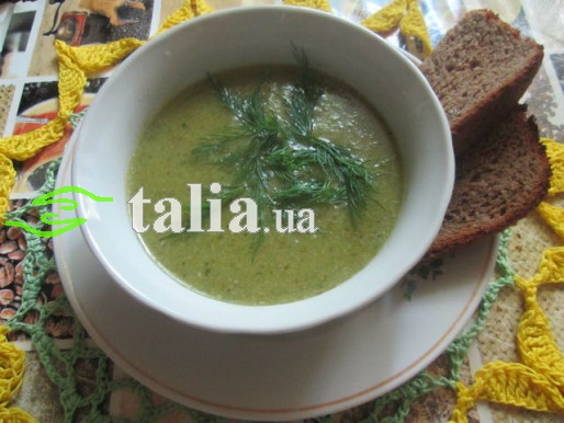 Рецепт. Суп из брокколи