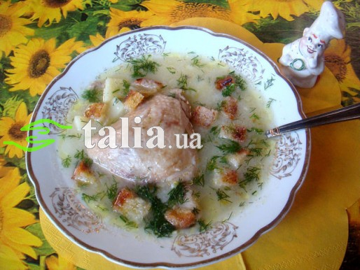 Рецепт. Суп с крупой