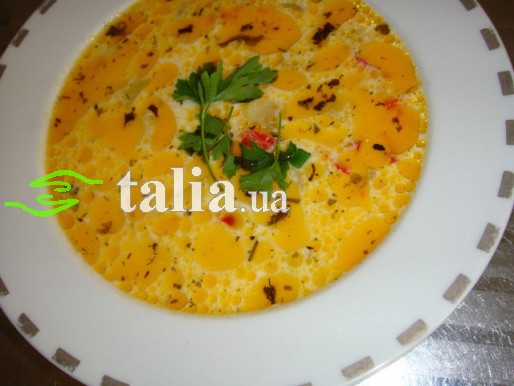 Рецепт. Кабачковый суп