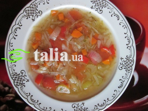 Рецепт. Луковый суп для похудения