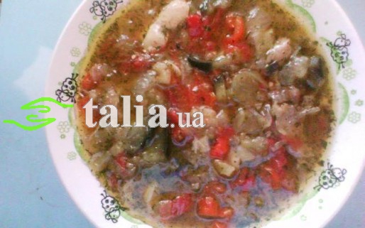 Рецепт. Суп с баклажанами