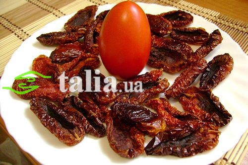 Рецепт. Сушеные помидоры в духовке