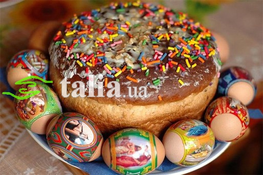 Рецепт. Глазурь для куличей сахарная