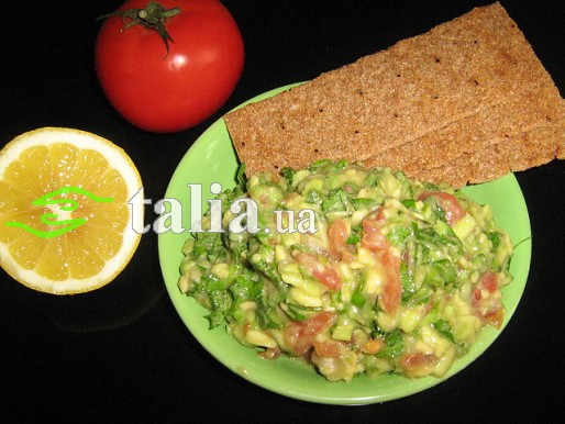 Рецепт. Гуакамоле соус