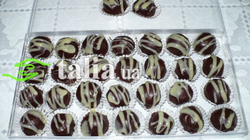 Рецепт. Шоколадные конфеты с кокосовой начинкой