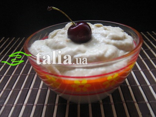 Рецепт. Крем для торта из манной крупы