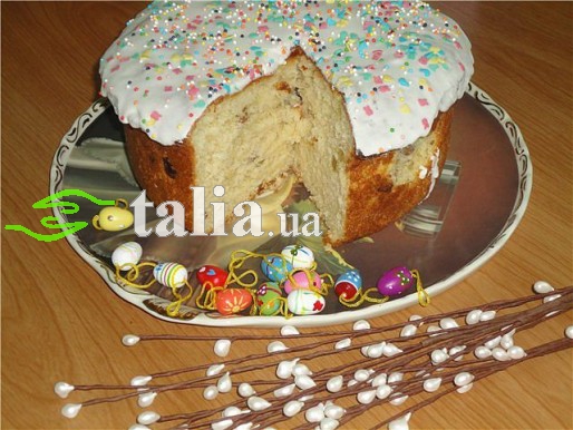 Рецепт. Пасхальный кулич по старинному польскому рецепту