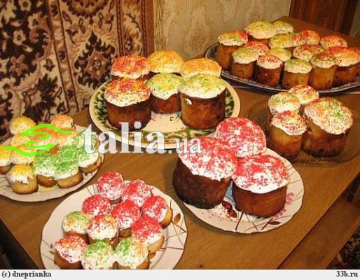 Рецепт. Паски классические (пасхи)