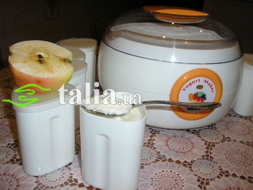 Рецепт. Йогурт в йогуртнице