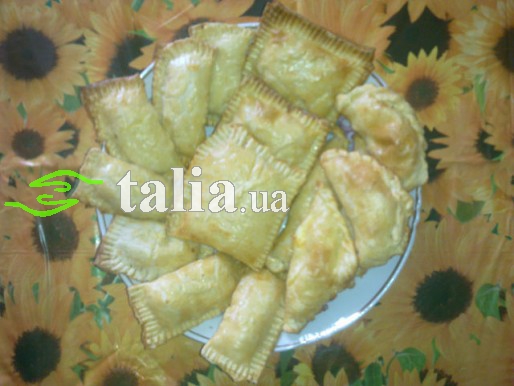 Рецепт. Слойки с творогом и лимоном Рецепт. Слойки с творогом и лимоном