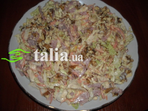 Рецепт. Салат ''Вкусняшка'' с яйцами и морковью Рецепт. Салат ''Вкусняшка'' с яйцами и морковью