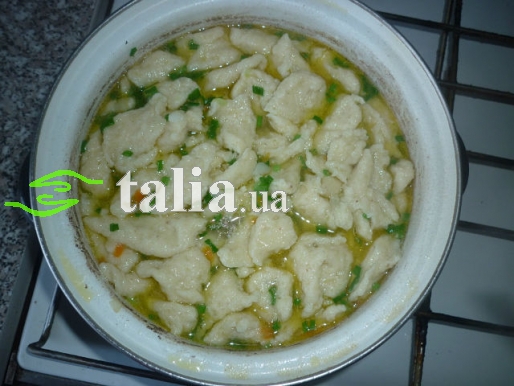 Рецепт. Клёцки из манки для супов